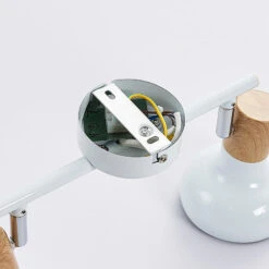 Plafonnier Fridolin à 2 Lampes, Métal Blanc -Sélectionnez Les Magasins D'Éclairage 9624051 7