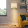 Lindby Smart Lampadaire Everly Abat-jour Tissu 2 Lindby Smart Lampadaire Everly Abat-jour Tissu -Sélectionnez Les Magasins D'Éclairage 9624101