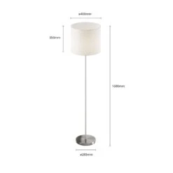 Lindby Smart Lampadaire Everly Abat-jour Tissu 14 Lindby Smart Lampadaire Everly Abat-jour Tissu -Sélectionnez Les Magasins D'Éclairage 9624101 5