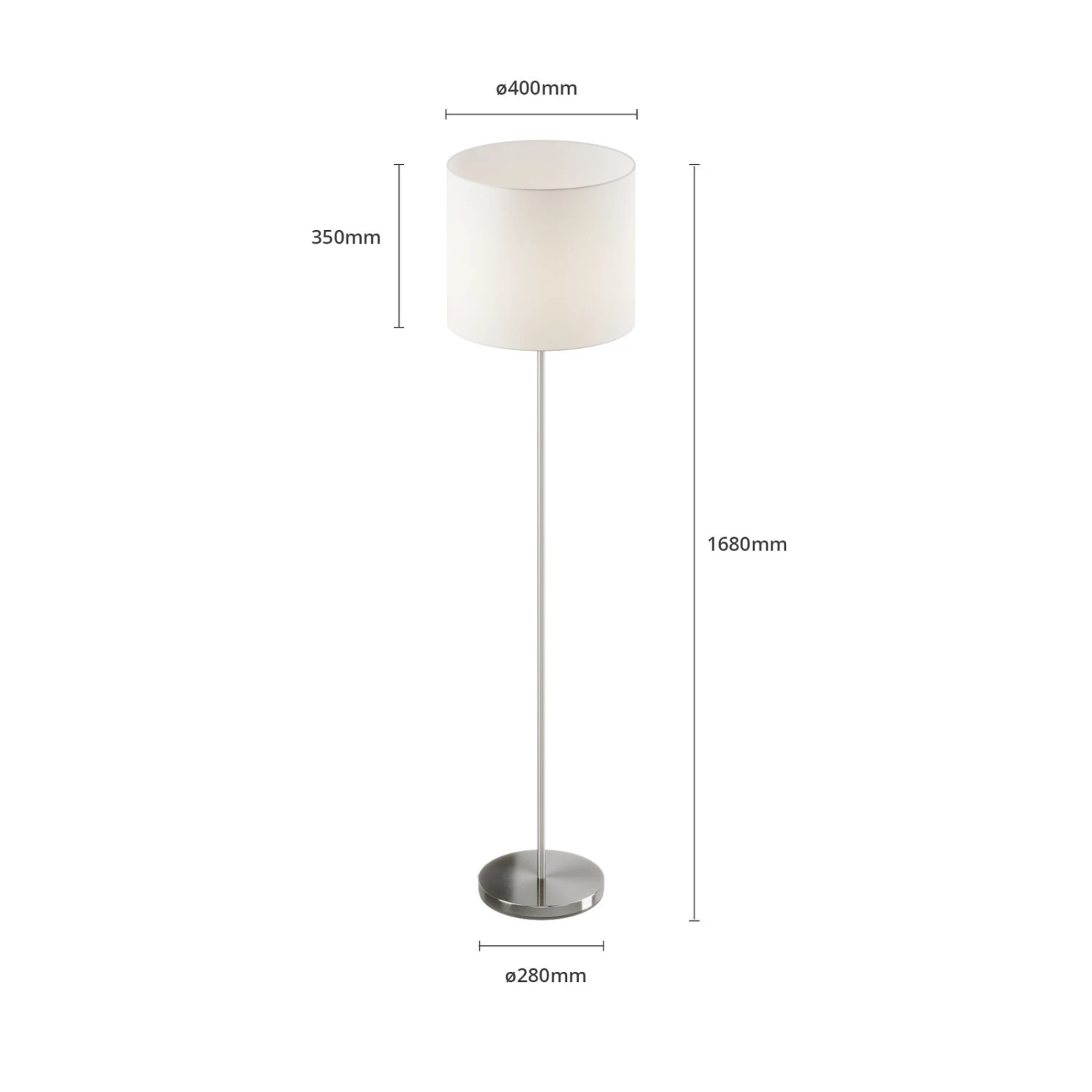 Lindby Smart Lampadaire Everly Abat-jour Tissu 8 Lindby Smart Lampadaire Everly Abat-jour Tissu – Image 6