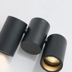 Plafonnier Gesina, 2 lampes, Noir -Sélectionnez Les Magasins D'Éclairage 9624486 6