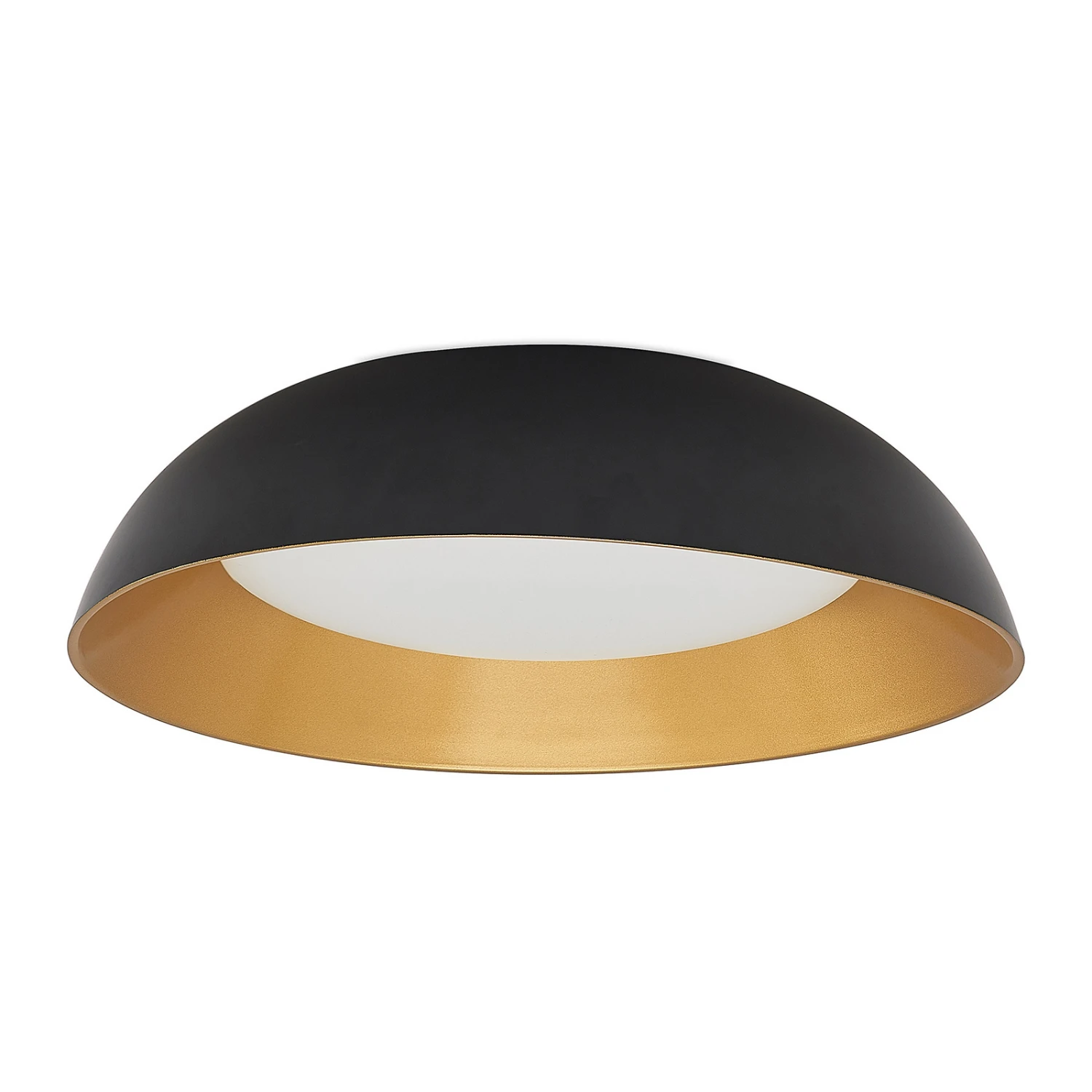 Lindby Juliven Plafonnier LED, Noir-doré 5 Lindby Juliven Plafonnier LED, Noir-doré – Image 3