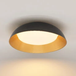 Lindby Juliven Plafonnier LED, Noir-doré 15 Lindby Juliven Plafonnier LED, Noir-doré -Sélectionnez Les Magasins D'Éclairage 9625172 4