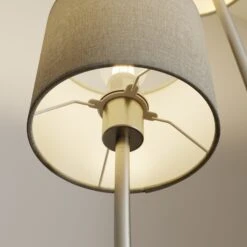 Lucande Juljana Lampadaire, 2 L., Abat-jour Tissu 15 Lucande Juljana Lampadaire, 2 L., Abat-jour Tissu -Sélectionnez Les Magasins D'Éclairage 9626234 4