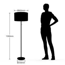 Lindby Taxima Lampadaire, Blanc 14 Lindby Taxima Lampadaire, Blanc -Sélectionnez Les Magasins D'Éclairage 9626516 3