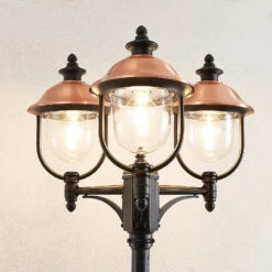 Lindby Clint Lampadaire D'extérieur, à 3 Lampes -Sélectionnez Les Magasins D'Éclairage 9630104 4