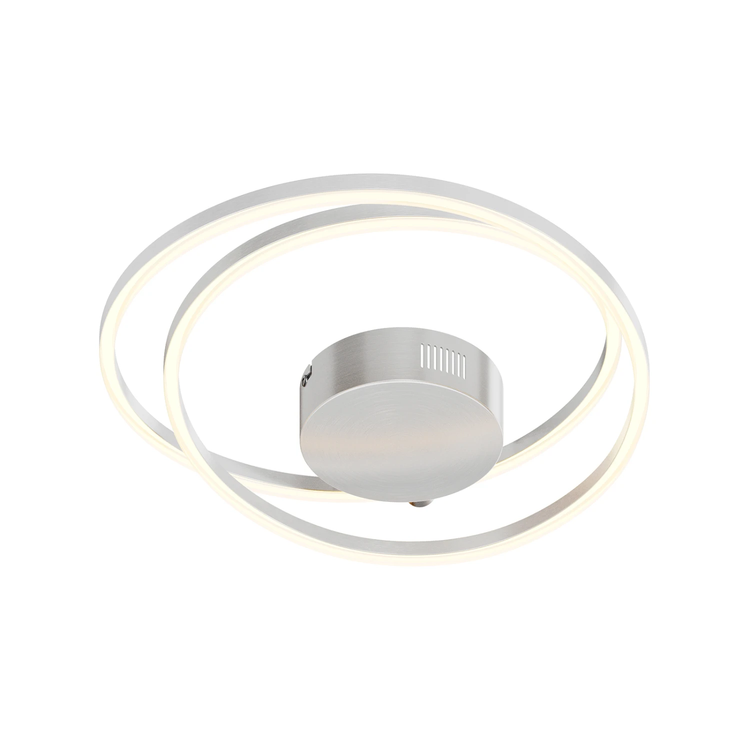 Lindby Davian Plafonnier LED, Dimmable, Nickel 8 Lindby Davian Plafonnier LED, Dimmable, Nickel – Image 6