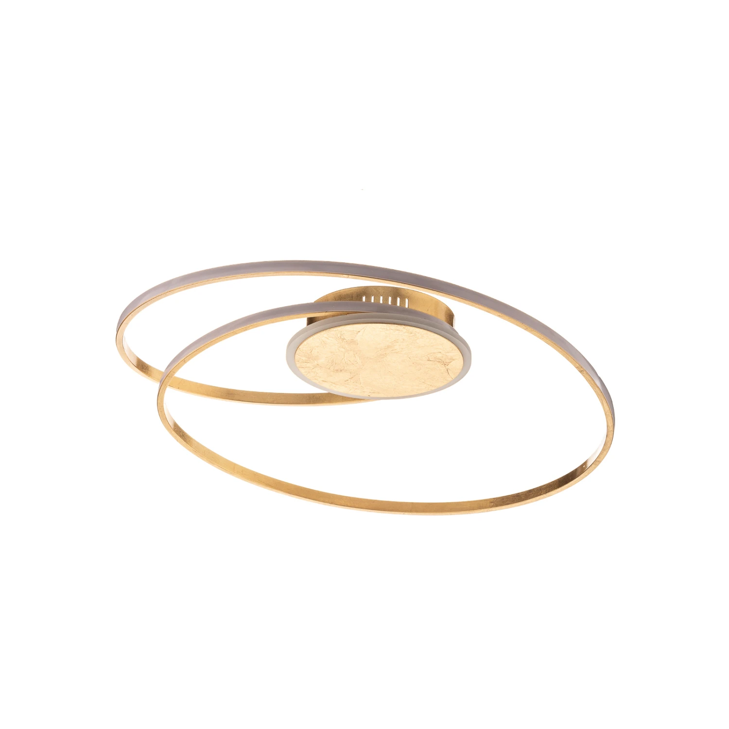 Lindby Dorle Plafonnier LED, Doré, Ø 60 cm 5 Lindby Dorle Plafonnier LED, Doré, Ø 60 cm – Image 3