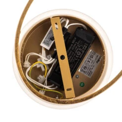 Lindby Dorle Plafonnier LED, Doré, Ø 60 cm 17 Lindby Dorle Plafonnier LED, Doré, Ø 60 cm -Sélectionnez Les Magasins D'Éclairage 9639669 7