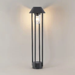 Lucande Olinum Borne Lumineuse, Gris Foncé -Sélectionnez Les Magasins D'Éclairage 9647103 2