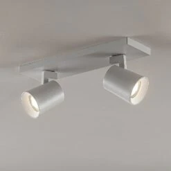 Arcchio Iavo Spot Plafond Angulaire Blanc 2 Lampes