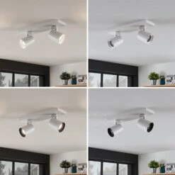 Arcchio Iavo Spot Plafond Angulaire Blanc 2 Lampes -Sélectionnez Les Magasins D'Éclairage 9928002 4