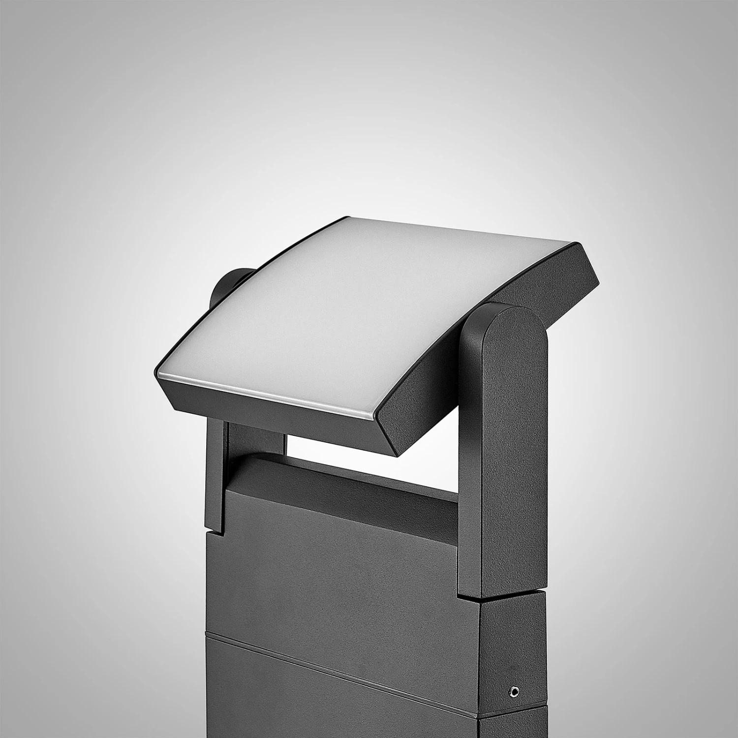 Lindby Cathalena Borne Lumineuse LED En Gris Foncé 6 Lindby Cathalena Borne Lumineuse LED En Gris Foncé – Image 4