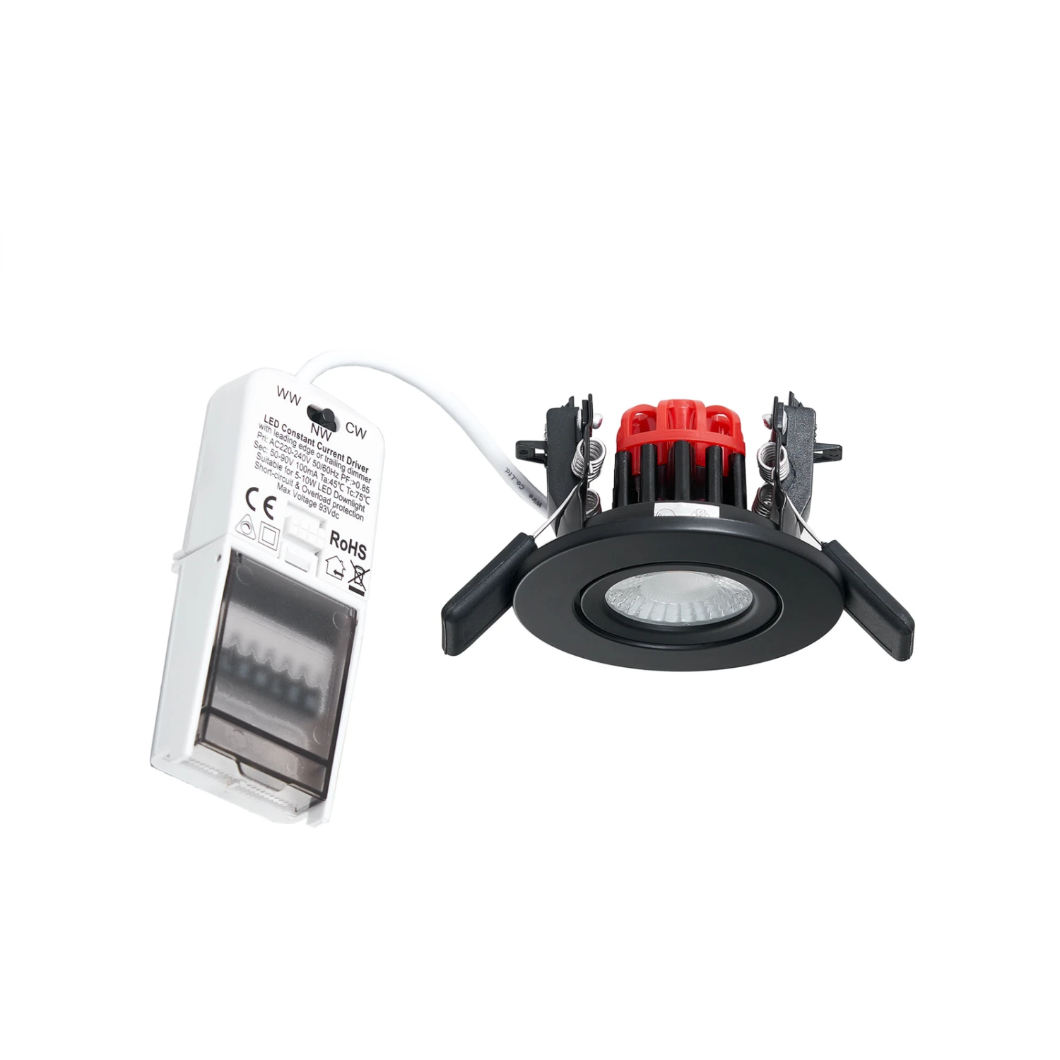 Arcchio Cyrian Lampe Encastrable LED, IP65, Noir 7 Arcchio Cyrian Lampe Encastrable LED, IP65, Noir – Image 5