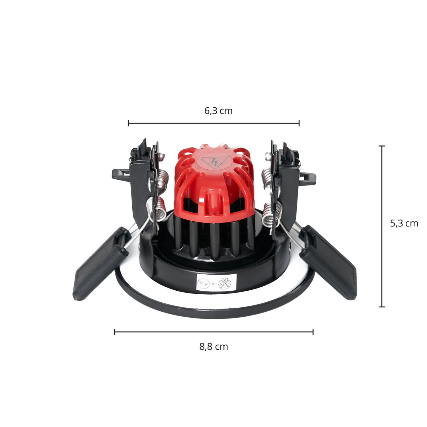 Arcchio Cyrian Lampe Encastrable LED, IP65, Noir 8 Arcchio Cyrian Lampe Encastrable LED, IP65, Noir – Image 6