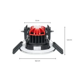 Arcchio Elmon Lampe Encastrable LED, IP65, Chromé 16 Arcchio Elmon Lampe Encastrable LED, IP65, Chromé -Sélectionnez Les Magasins D'Éclairage 9934191 5