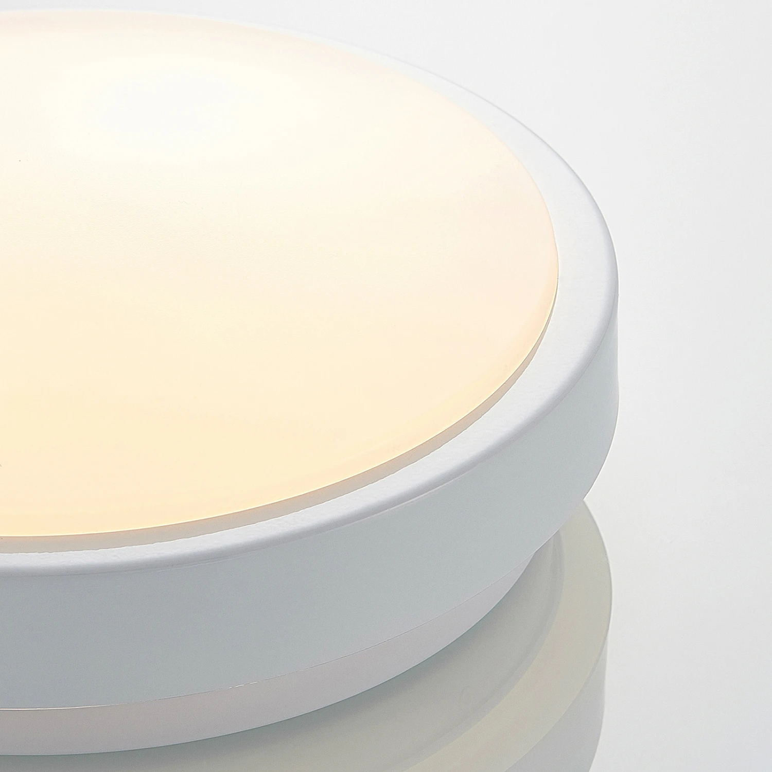 Lindby Camille Plafonnier LED Capteur Ø26cm Blanc 8 Lindby Camille Plafonnier LED Capteur Ø26cm Blanc – Image 6