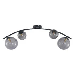 Lindby Sugiava Plafonnier Sphère 4 lampes -Sélectionnez Les Magasins D'Éclairage 9951029 5