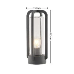 Lucande Tiras Plafonnier Extérieur Gris Foncé IP65 -Sélectionnez Les Magasins D'Éclairage 9969197 3