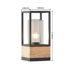 Lucande Enjan Plafonnier D’extérieur En Teck 13 Lucande Enjan Plafonnier D’extérieur En Teck -Sélectionnez Les Magasins D'Éclairage 9969203 3