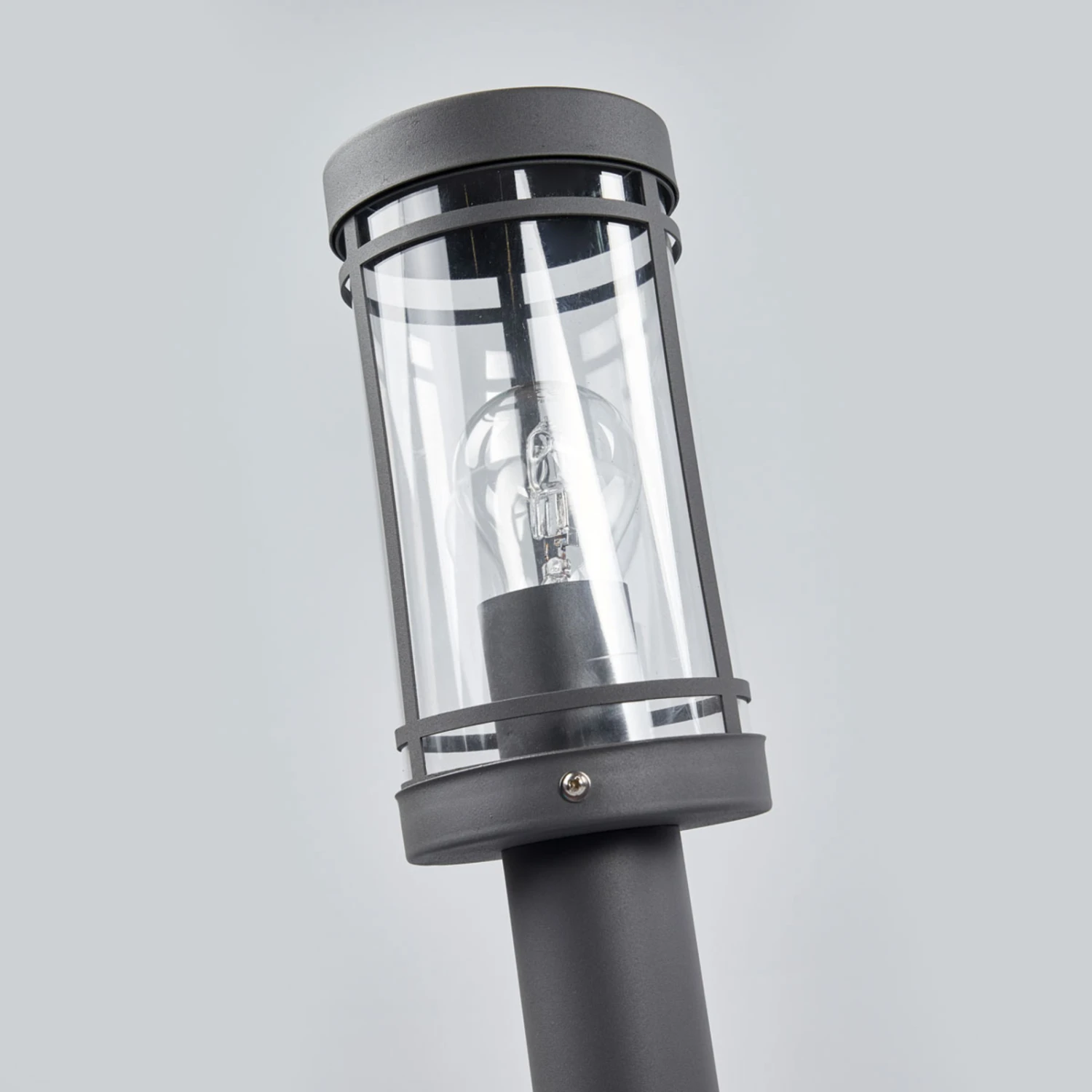 Borne Lumineuse Moderne Djori En Gris Foncé 7 Borne Lumineuse Moderne Djori En Gris Foncé – Image 5