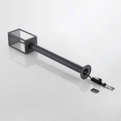 Lindby Filimon Borne Lumineuse, Gris Foncé, E27 -Sélectionnez Les Magasins D'Éclairage 9977051 8