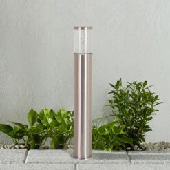 Luminaire Pour Socle Belen En Inox Avec LED -Sélectionnez Les Magasins D'Éclairage 9988096 1