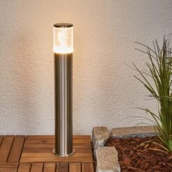 Luminaire Pour Socle Belen En Inox Avec LED -Sélectionnez Les Magasins D'Éclairage 9988096 2